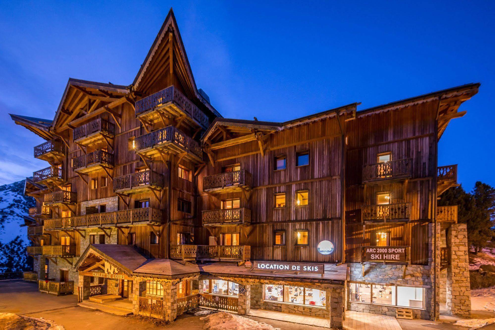 Chalet De L'Ours Les Arcs  ภายนอก รูปภาพ